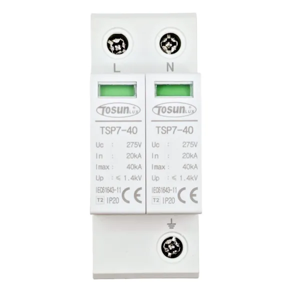 2 or 3 Pole Transient Surge Protector and NPE