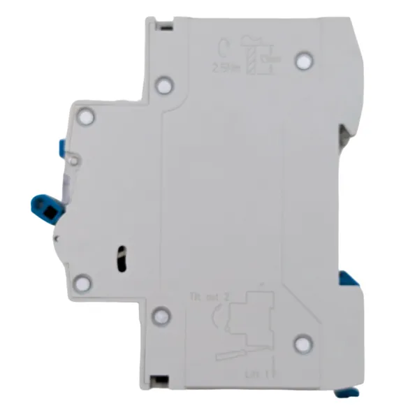 Disjoncteur avec courbe différentielle AC Type C 6KA 1P+N Type AC