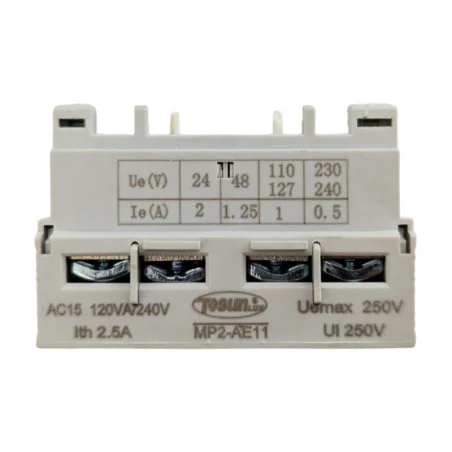 Front Auxiliary Contact for Motor Guard AE11 NO+NC