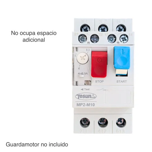 Contacto Auxiliar Frontal para Guardamotor AE11 NO+NC