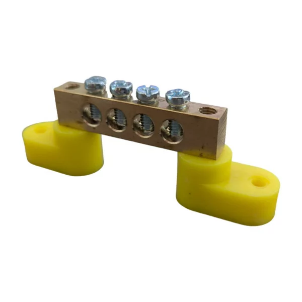 Terminal Block Yellow TS-0609B 8x12 125A