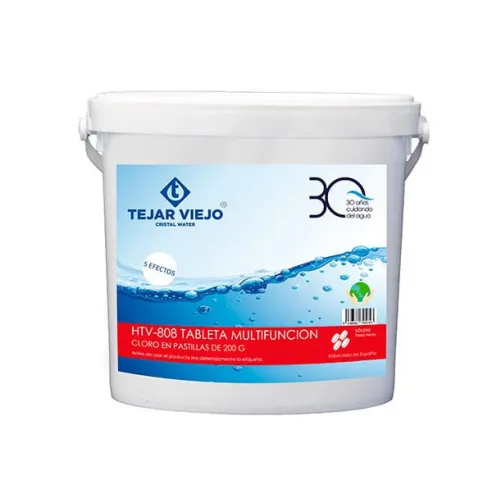 Tabletas Cloro Multifunción para Piscinas - 5 y 10 Acciones