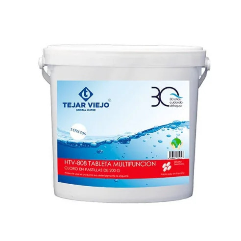 Tabletas Cloro Multifunción para Piscinas - 5 y 10 Acciones