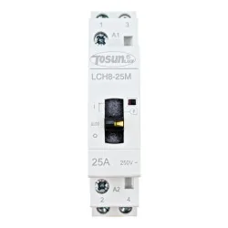 Contactor Modular NO con Selector MAN-AUTO-OFF 2P 25A 230V