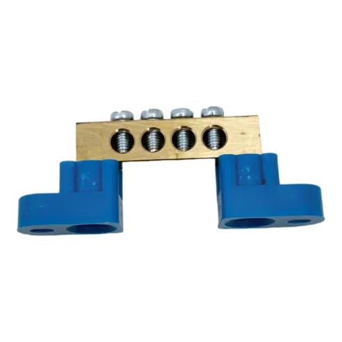 Bloco de terminais azul até 125A - Swim Home