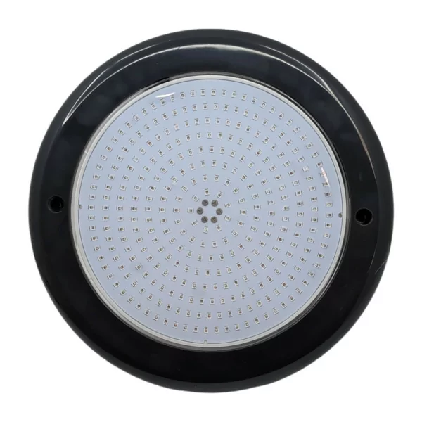 Foco LED Blanco 12V/AC de Superficie Ø23 cm Gama Premium Black|Swimhome