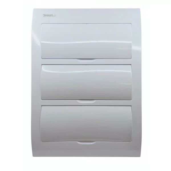 Painel elétrico encastrado
