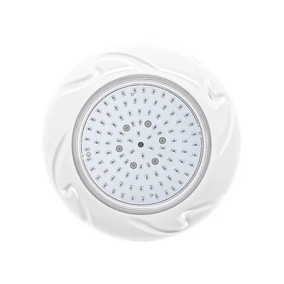 Foco LED ABS 6W RGB para piscinas de fibra, liner o Lámina armada