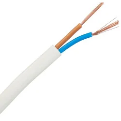 Manguera Eléctrica Flexible Blanca 2x1,5 mm² (metro)