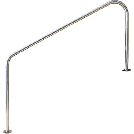 Baranda 5 peldaños para piscina