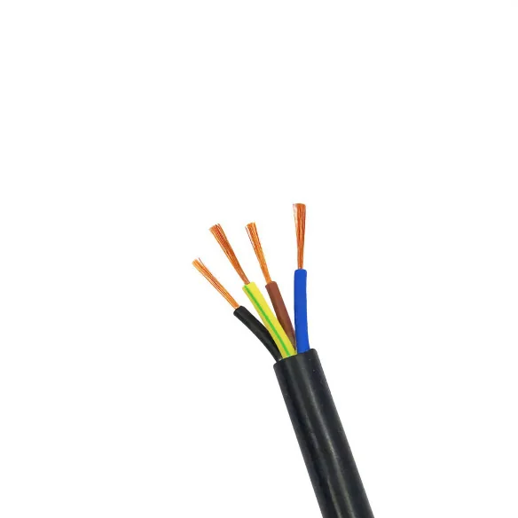 Tuyau électrique flexible noir 4 fils (mètre) | %shop-name%