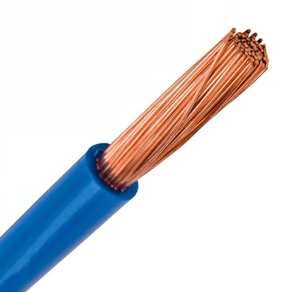Cabo flexível sem halogéneo ES07Z1-K Azul (metro)