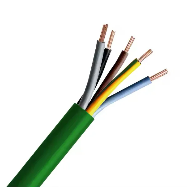 Mangueira eléctrica flexível sem halogéneo 5 fios (metro)