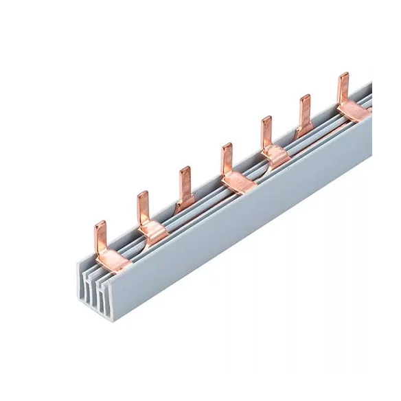 Peigne de raccordement tripolaire pour 63A 12 modules