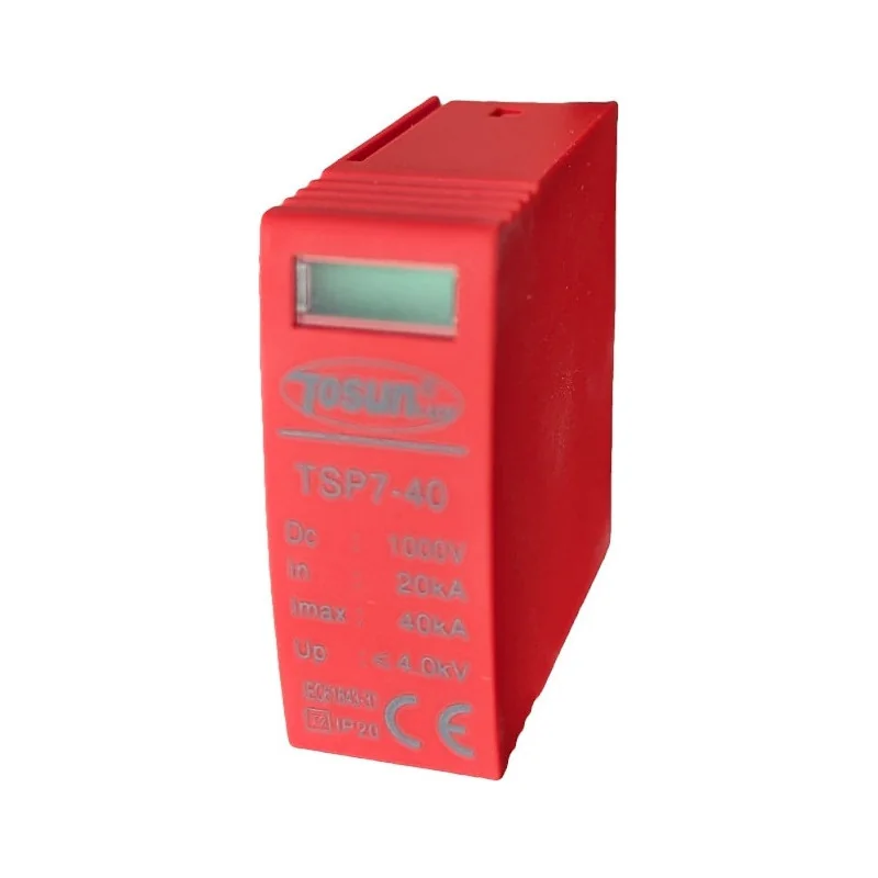 Replacement Module for Red TSP7-40kA DC Surge Protector