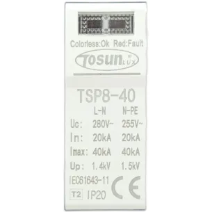 Módulo Reemplazo Protector Sobretensiones TSP8-40kA AC 40kA
