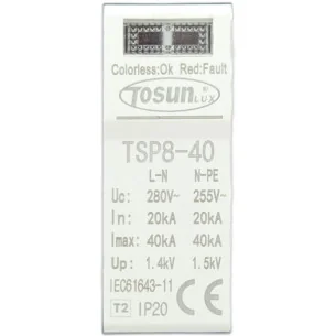 Módulo de Substituição Protetor de Sobretensões TSP8-40kA 40kA