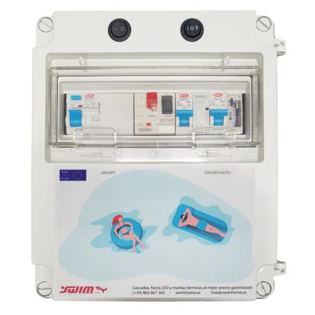 Three-phase pool electrical panel with transformer | Swimhome
