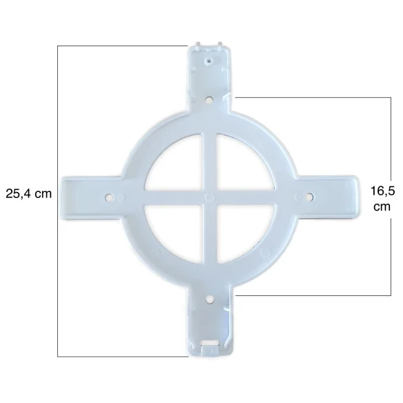 Foco LED Blanco Superficie para Piscina | Cruceta Estándar