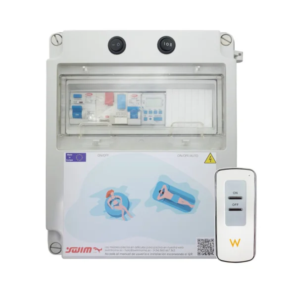 Painel elétrico com transformador 12V AC | Swim Home