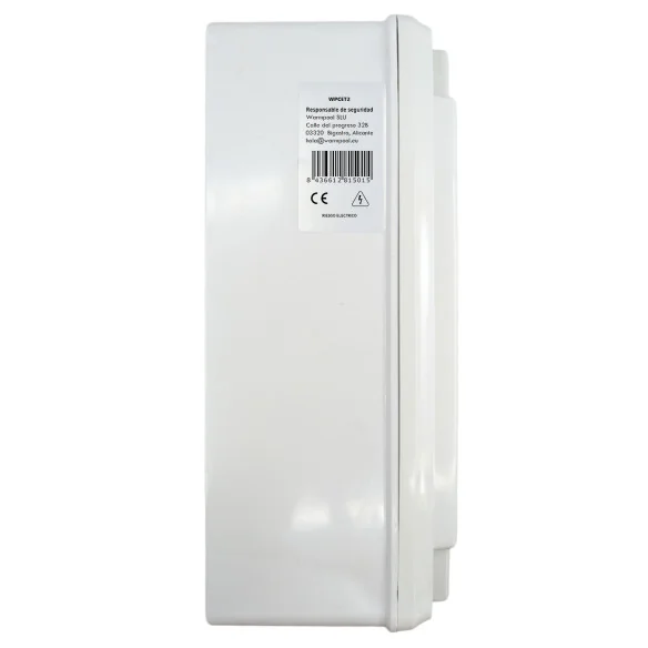Electrical Panel 2 Three-Phase Sockets RCD and Circuit Breaker