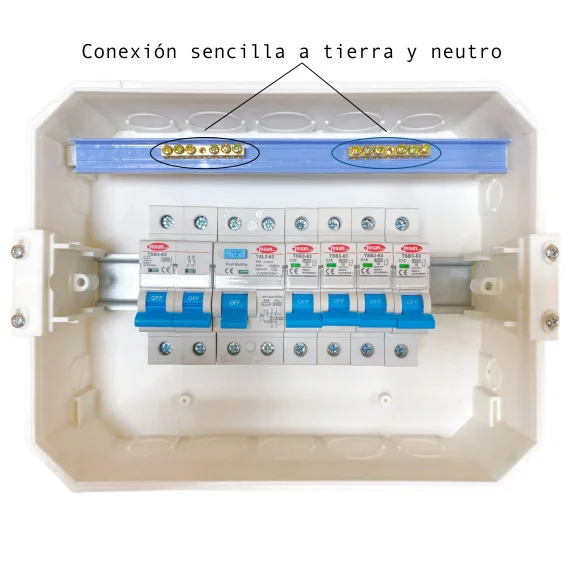 Electrical Panel 36 Modules : With Overvoltages