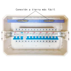 Electrical Panel 12 Modules : With Overvoltages 2
