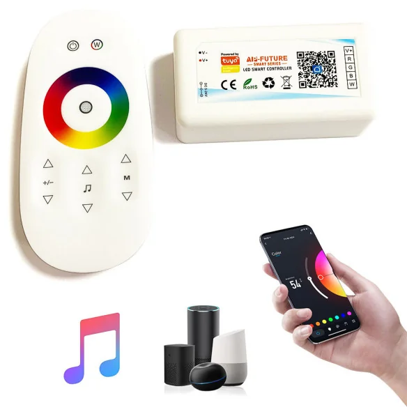 Controlador WIFI para iluminación LED RGBW - 2