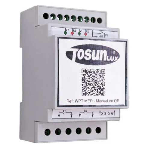 Temporizador para 2 Pulsadores Piezoeléctricos