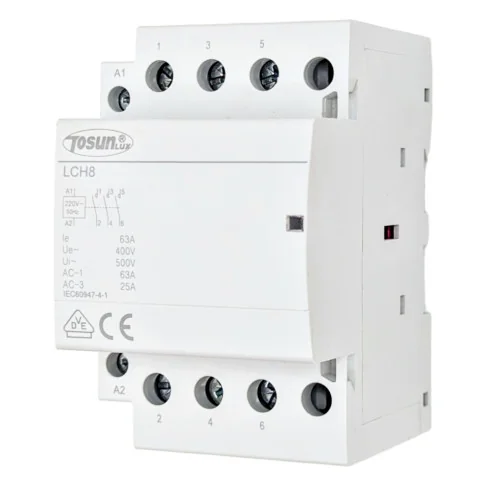 Contactor modular NA ou NF 3P 63A 230V AC Swimhome