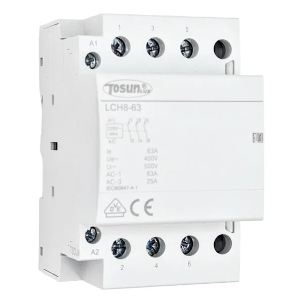  Contactor Modular Trifásico NC 63A 230V AC Swimhome 6931934224023 Contactores