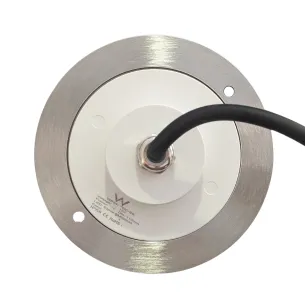 LED Cold White Stainless Steel Swimming Pool Spotlight Ø11CM 6W - 2 2