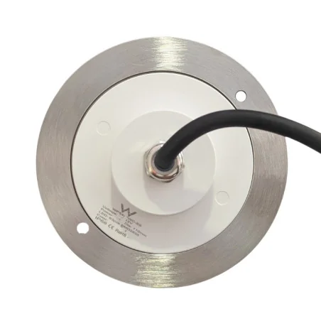Spot LED blanc froid en acier inoxydable pour piscine Ø11CM 6W