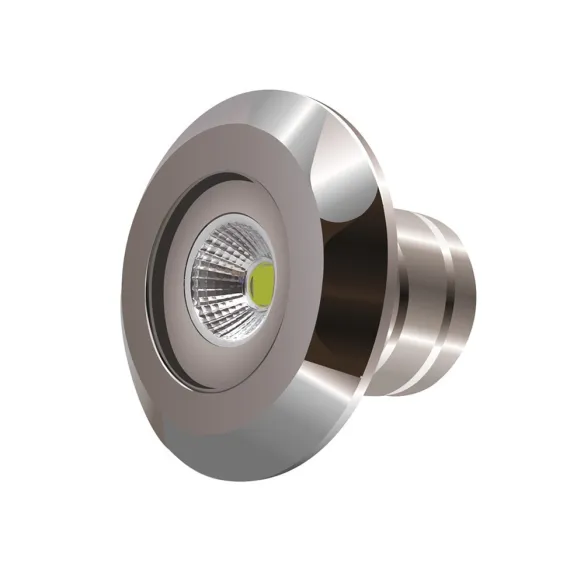 Spot LED en acier inoxydable pour escalier