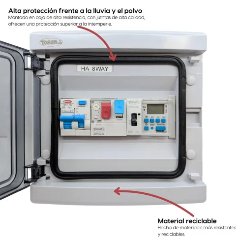Cuadro Eléctrico Piscina Contactor para Motor | Swim Home