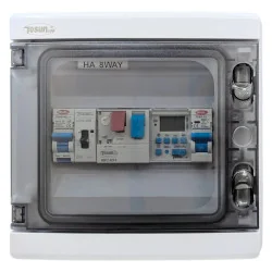 Swimming Pool Electrical Panel with Contactor Chlorinator Motor