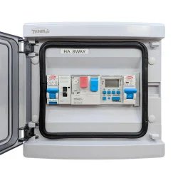 Swimming Pool Electrical Panel with Contactor Chlorinator Motor 2