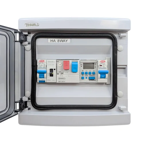 Painel Elétrico de Piscina com Contactor Motor Clorador