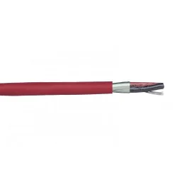 Halogen Free Braided Electrical Fire Detector Hose 2x1 mm² Roll 100 m