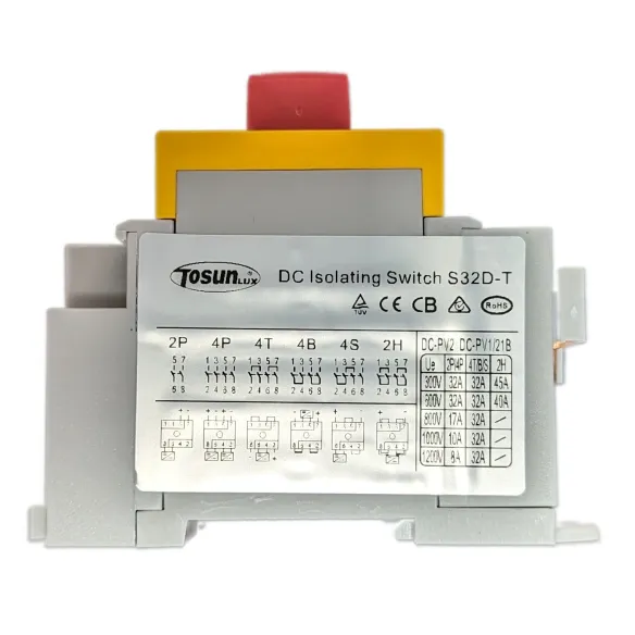 Sectionneur photovoltaïque S32D-T 32A - Sistemas Solar