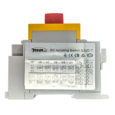 Interruptor Aislador Fotovoltaico S32D-T 32A - Sistemas Solar