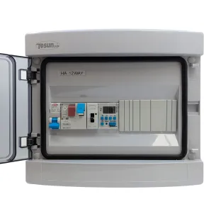 Quadro elétrico para piscina com contactor e transformador 2