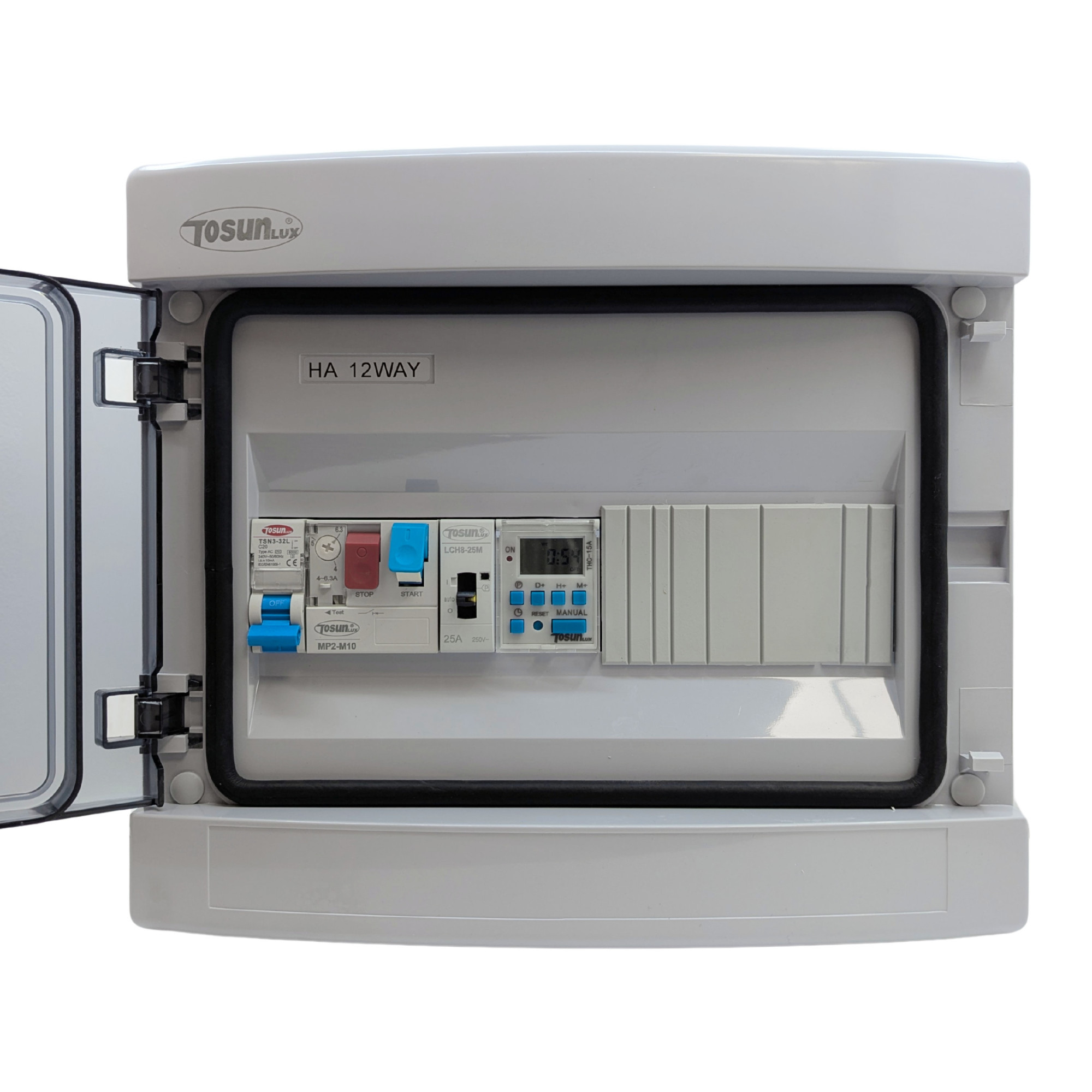 Tableau Électrique Pour Piscine Avec Transformateur 150W - Guardamoteur - Pour Pompe 2CV (6-10A)