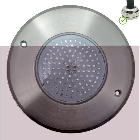 Pack 2 LED RGB Spotlights with Electric Panel for Swimming Pool