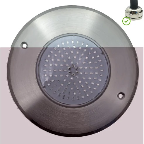 Pack 2 LED RGB Spotlights with Electric Panel for Swimming Pool