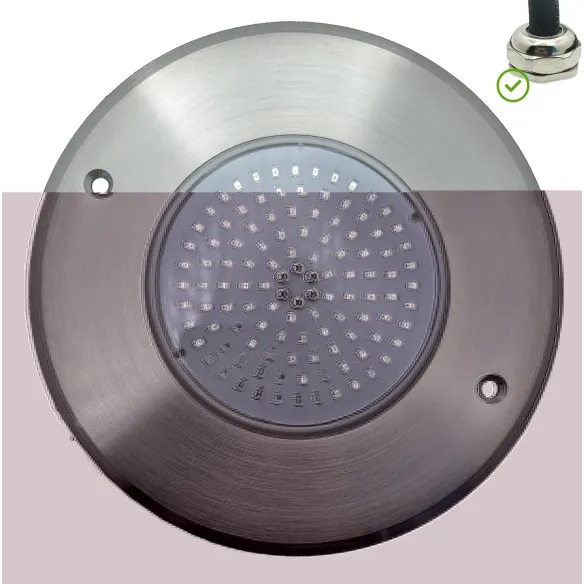 Pack 2 LED RGB Spotlights with Electric Panel for Swimming Pool