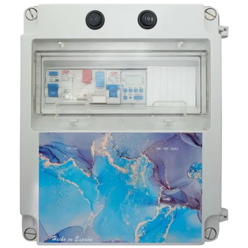 Home Nadar Holofotes de piscina 12V LED com Painel de Controlo Eléctrico