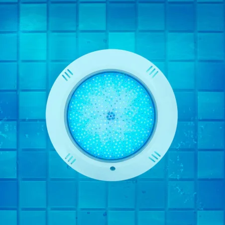 Pack 2 projectores LED RGB com painel elétrico para piscina