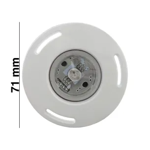 Foco LED mini para escalera de piscina RGB 12V AC ON/OFF. Iluminación eficiente para escaleras de piscina, segura, decorativa y 2