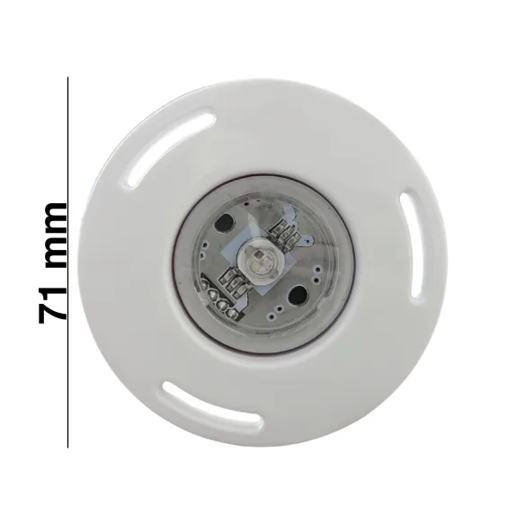 Foco LED Mini para Escalera de Piscina | Compacto y Plano | RGB 12V AC ON/OFF 6W